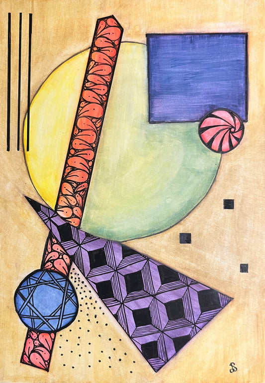Kandinsky-inspired Work (KIW) #3