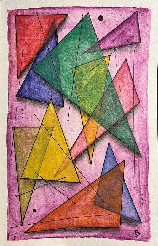 Kandinsky-inspired Work (KIW) #6