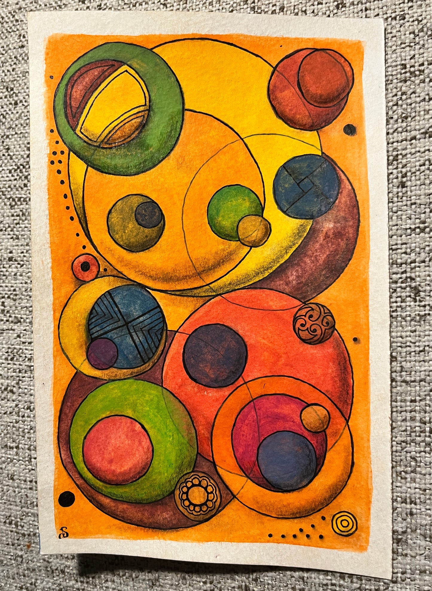 Kandinsky-inspired Work (KIW) #7