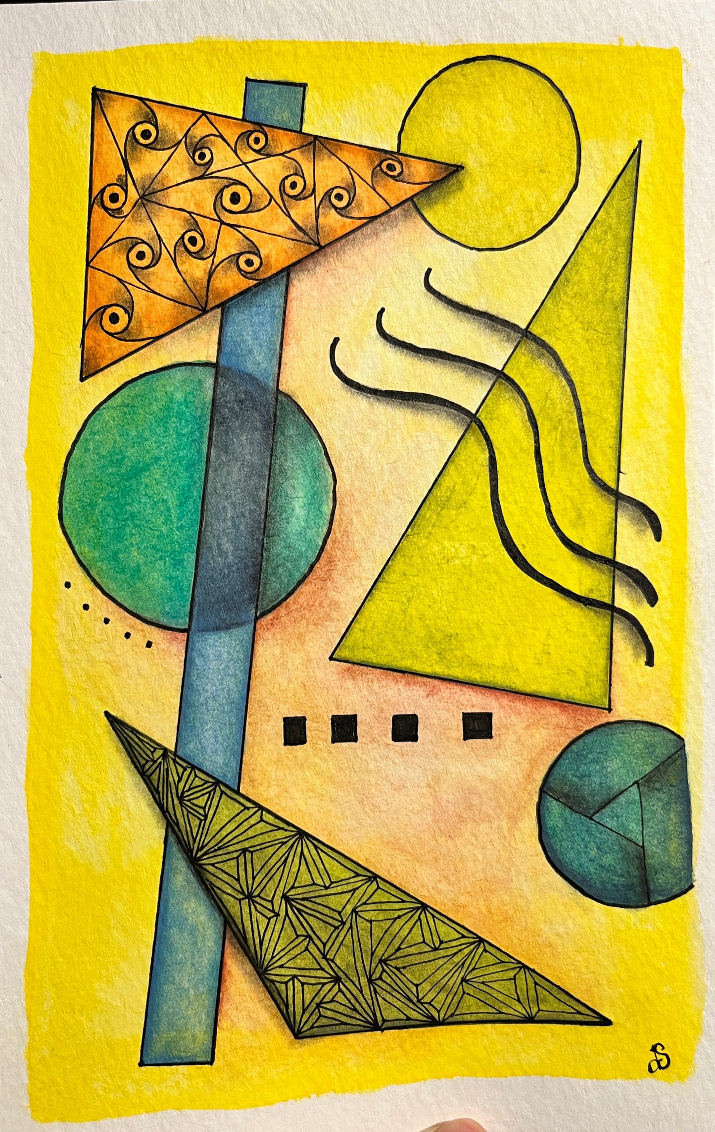 Kandinsky-inspired Work (KIW) #5