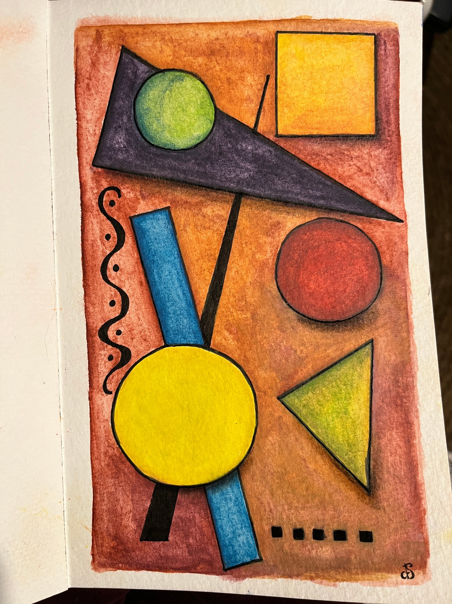 Kandinsky-inspired Work (KIW) #4